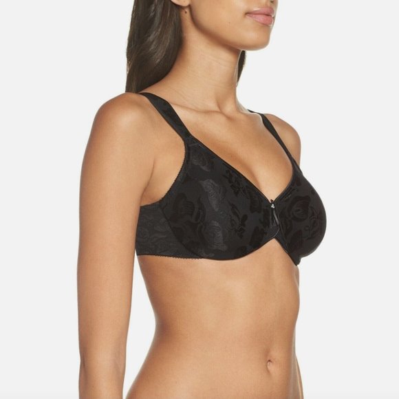 NWT Wacaol‎ [ 42DD US ] Awareness Underwire Bra in Black #6277 - Picture 2 of 13